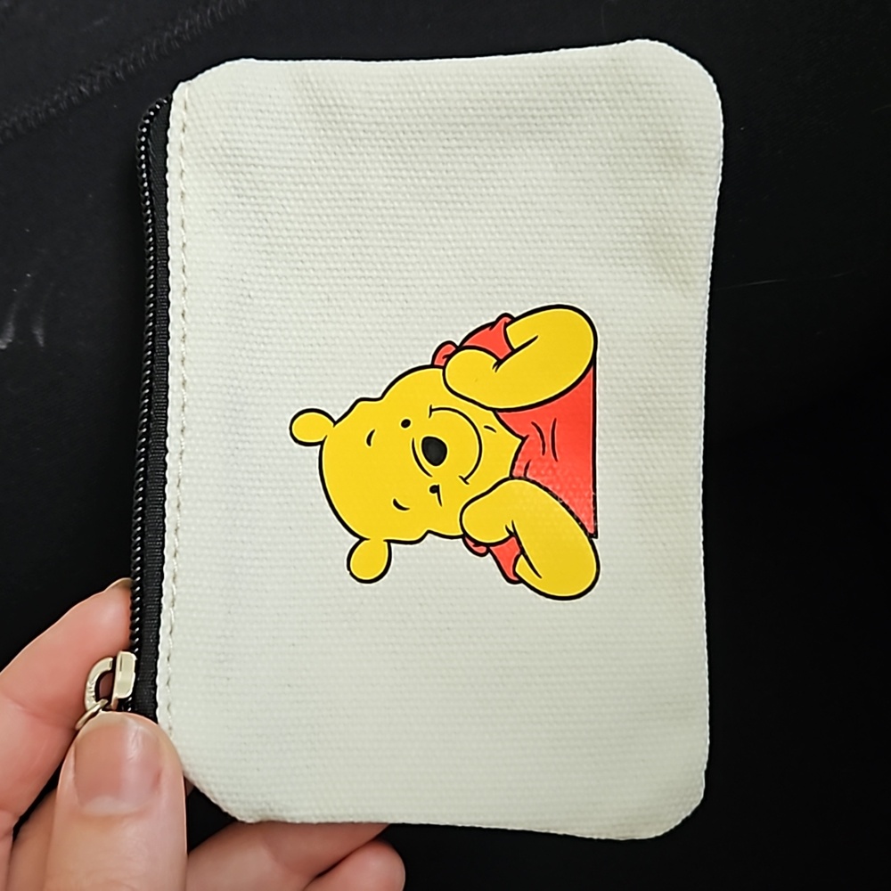 Winnie the Pooh zip coin purse